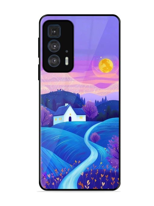 Moonlit Meadow Glossy Soft Edge Case for Motorola Edge 20 Pro