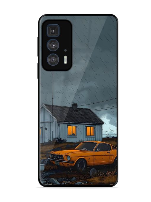 Rainy Day Retreat Glossy Soft Edge Case for Motorola Edge 20 Pro Chachhi