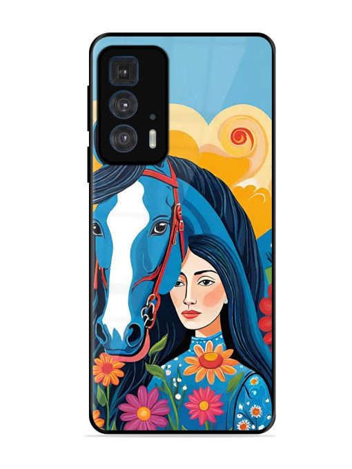 Equine Enchantment Glossy Soft Edge Case for Motorola Edge 20 Pro