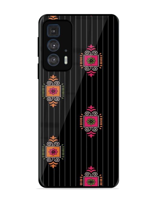 Ornate Elegance Glossy Soft Edge Case for Motorola Edge 20 Pro Chachhi