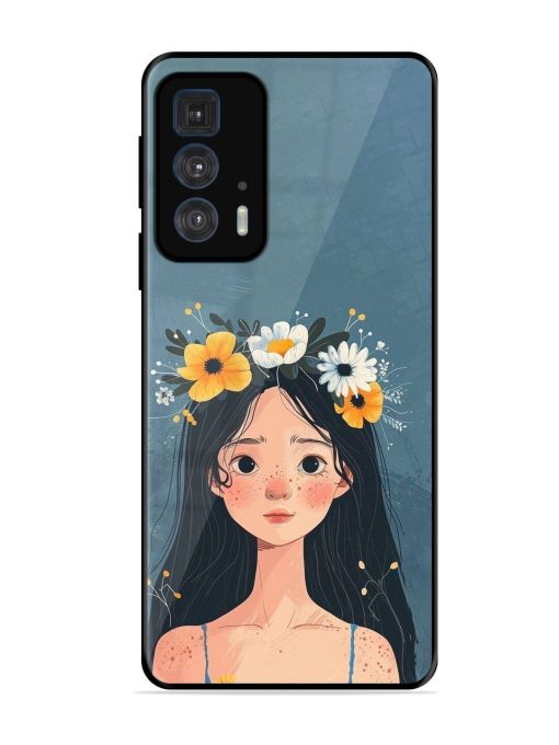 Gurl Art Glossy Soft Edge Case for Motorola Edge 20 Pro Chachhi