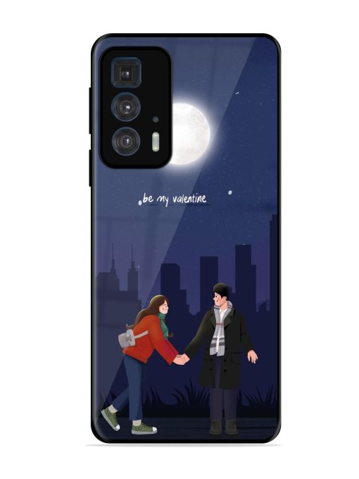 Moonlight Proposal Glossy Soft Edge Case for Motorola Edge 20 Pro Chachhi