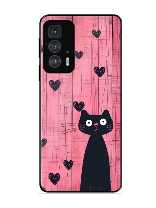 Feline Valentine'S Day Glossy Soft Edge Case for Motorola Edge 20 Pro Chachhi