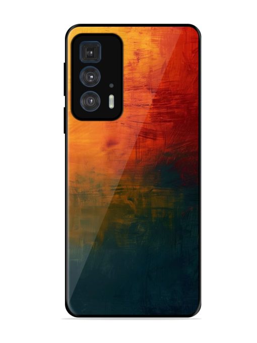 Golden Hour Canvas Glossy Soft Edge Case for Motorola Edge 20 Pro