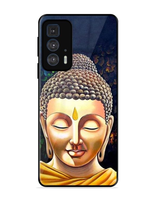 Buddha Face Glossy Soft Edge Case for Motorola Edge 20 Pro Chachhi