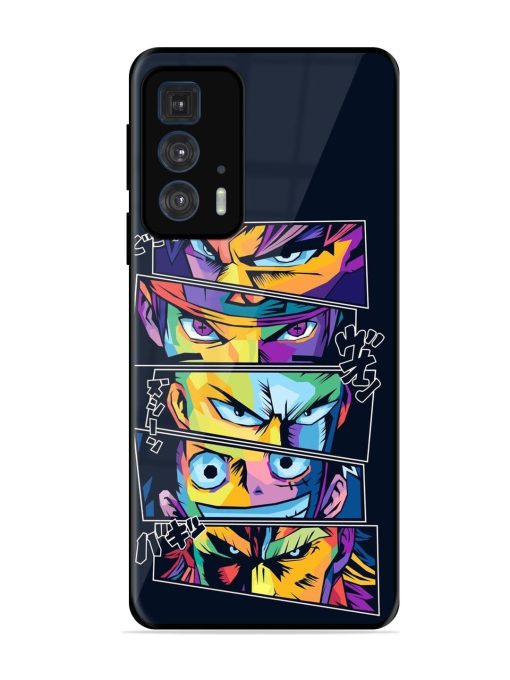 One Piece Powerhouse Glossy Soft Edge Case for Motorola Edge 20 Pro Chachhi