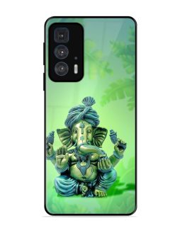 Ganesha, The Remover Of Obstacles Glossy Soft Edge Case for Motorola Edge 20 Pro