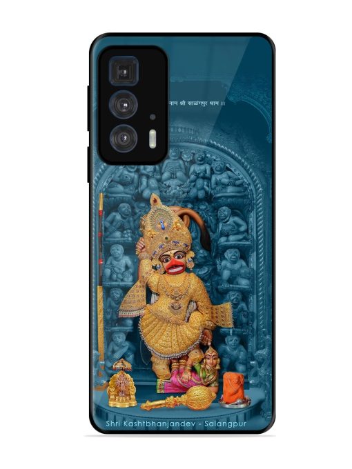 Divine Grace Of Shri Kashtabhanjandev Glossy Soft Edge Case for Motorola Edge 20 Pro Chachhi