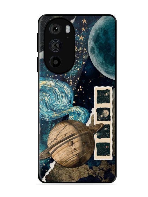 Celestial Tapestry Glossy Soft Edge Case for Motorola Edge 30 Pro Chachhi