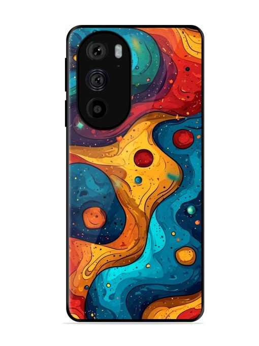 Cosmic Swirl Glossy Soft Edge Case for Motorola Edge 30 Pro