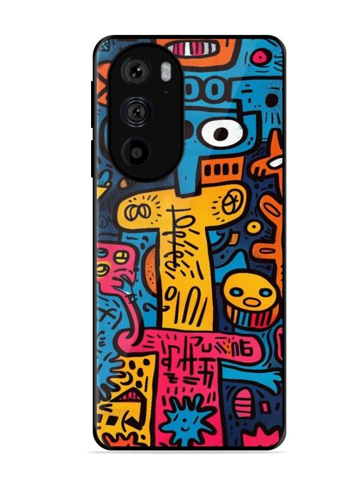 Doodletopia Glossy Soft Edge Case for Motorola Edge 30 Pro Chachhi