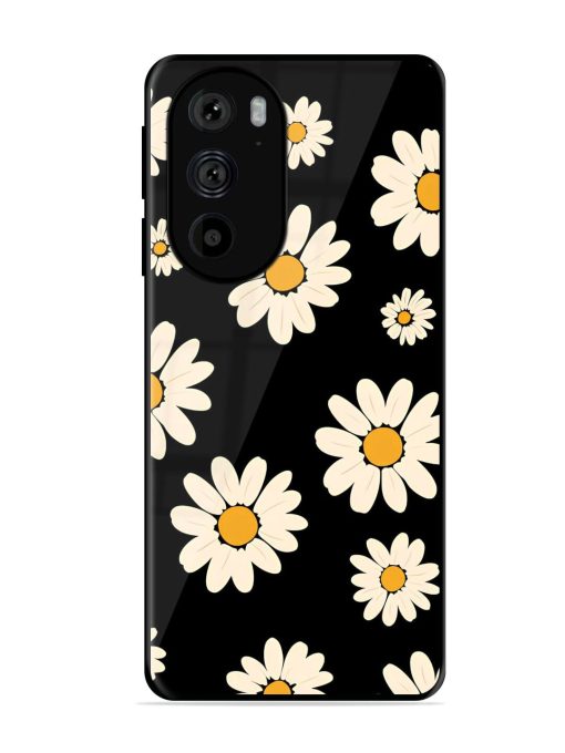 Daisies In The Night Glossy Soft Edge Case for Motorola Edge 30 Pro Chachhi