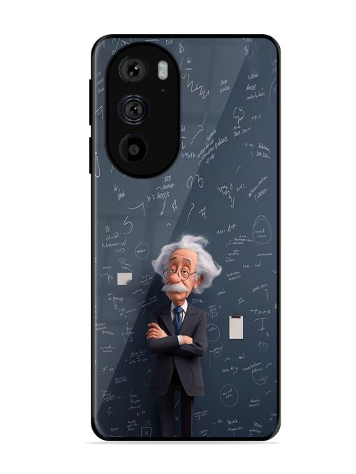 Albert Einstein Glossy Soft Edge Case for Motorola Edge 30 Pro Chachhi