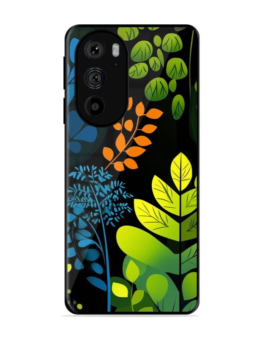 Midnight Garden Glossy Soft Edge Case for Motorola Edge 30 Pro Chachhi