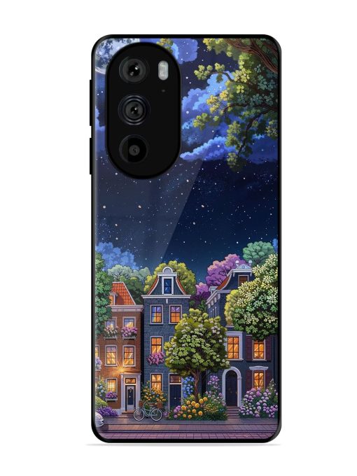 Moonlit Streets Glossy Soft Edge Case for Motorola Edge 30 Pro Chachhi