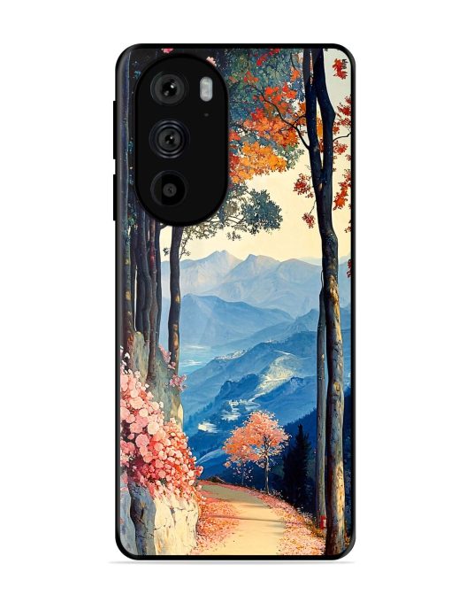 Mountainside Serenity Glossy Soft Edge Case for Motorola Edge 30 Pro Chachhi