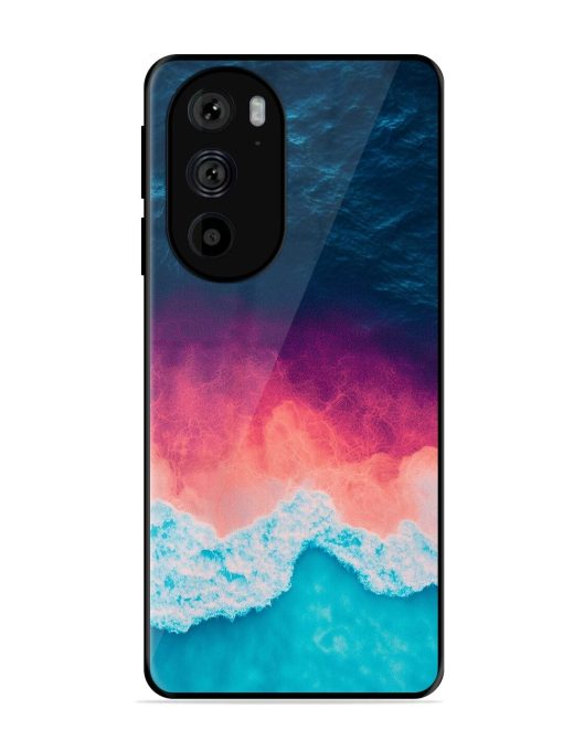 Where The Ocean Meets The Sky Glossy Soft Edge Case for Motorola Edge 30 Pro