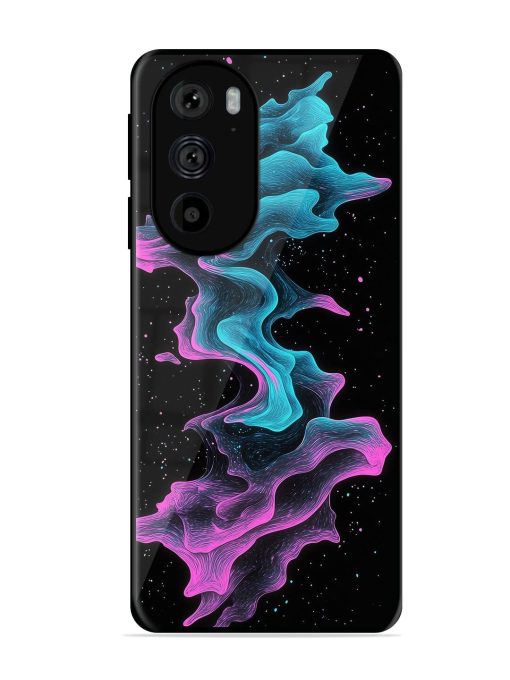 Cosmic Currents Glossy Soft Edge Case for Motorola Edge 30 Pro Chachhi