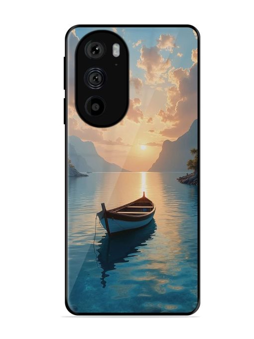 Serene Sunset Glossy Soft Edge Case for Motorola Edge 30 Pro Chachhi