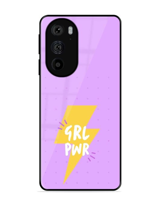 Girl Power Spark Glossy Soft Edge Case for Motorola Edge 30 Pro