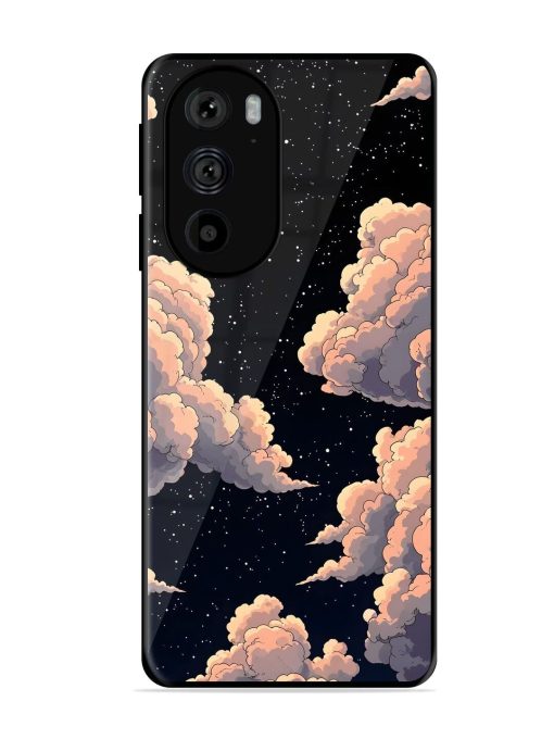 Starry Night Dreams Glossy Soft Edge Case for Motorola Edge 30 Pro Chachhi