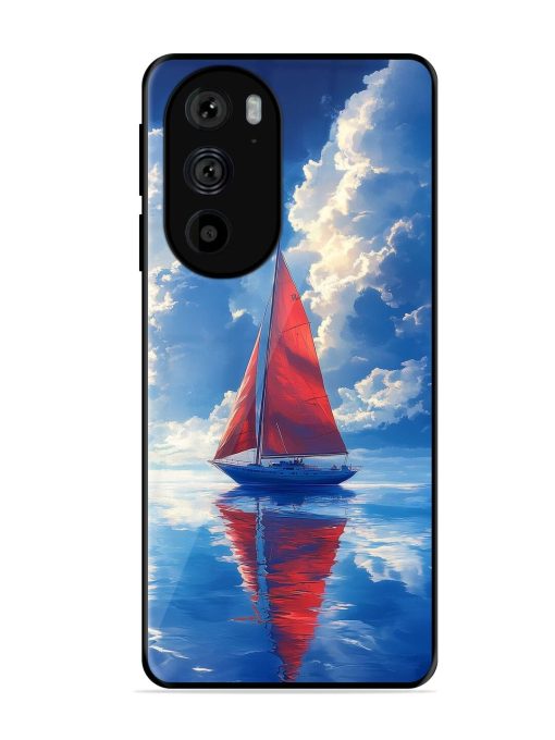 Crimson Sails Glossy Soft Edge Case for Motorola Edge 30 Pro Chachhi