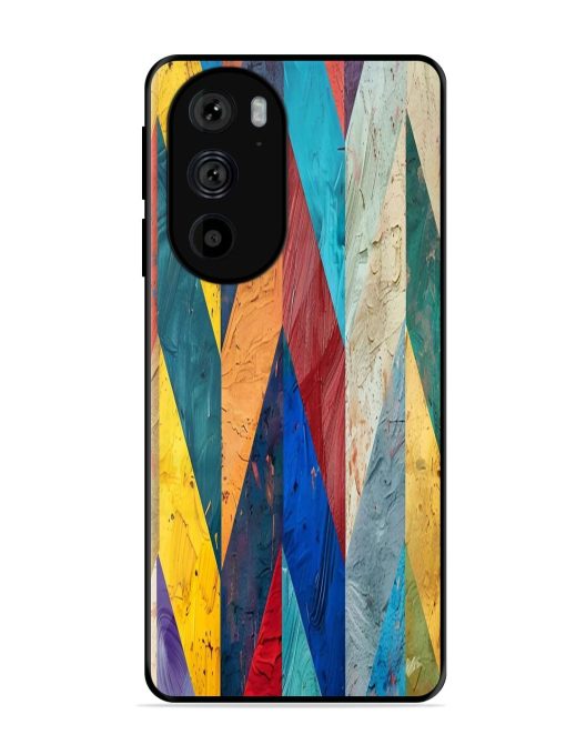 Abstract Tapestry Glossy Soft Edge Case for Motorola Edge 30 Pro Chachhi