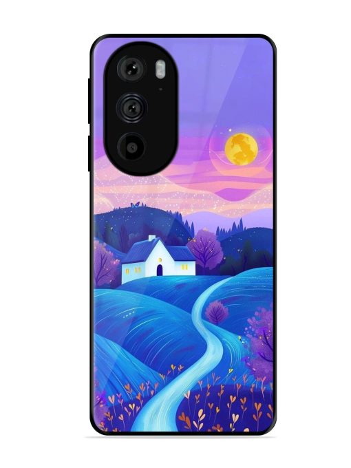 Moonlit Meadow Glossy Soft Edge Case for Motorola Edge 30 Pro Chachhi