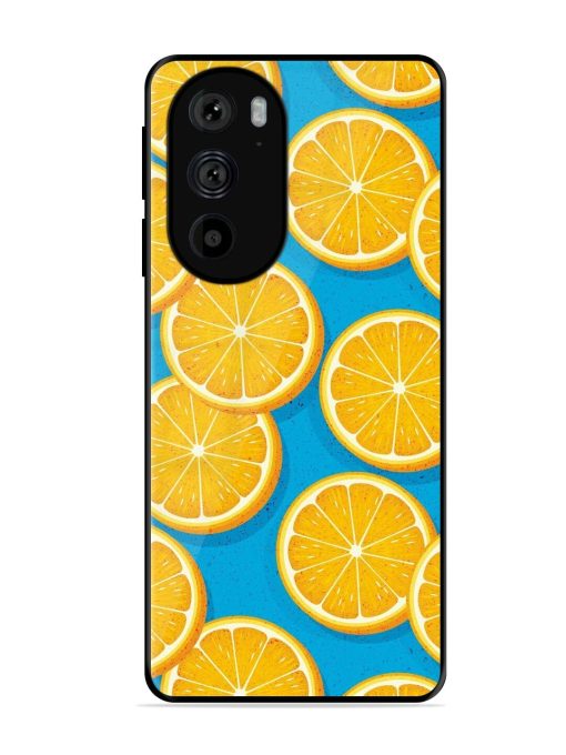 Citrus Symphony Glossy Soft Edge Case for Motorola Edge 30 Pro Chachhi