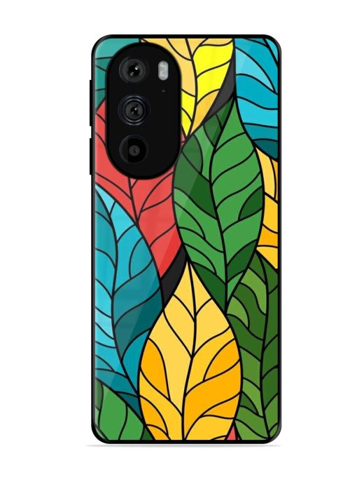 Foliage Fiesta Glossy Soft Edge Case for Motorola Edge 30 Pro