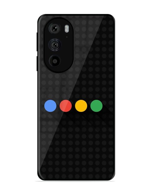 Google Dots Glossy Soft Edge Case for Motorola Edge 30 Pro Chachhi