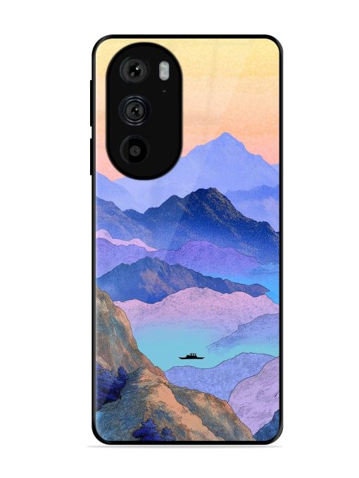 Mountain Mist Glossy Soft Edge Case for Motorola Edge 30 Pro