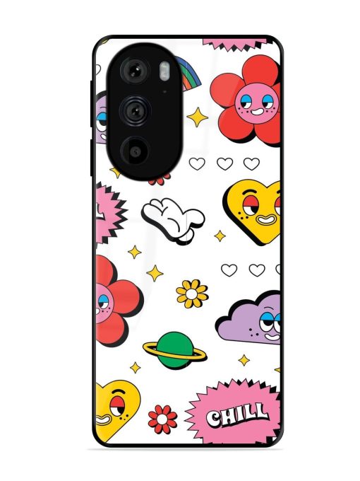 Whimsical Wonderland Glossy Soft Edge Case for Motorola Edge 30 Pro Chachhi