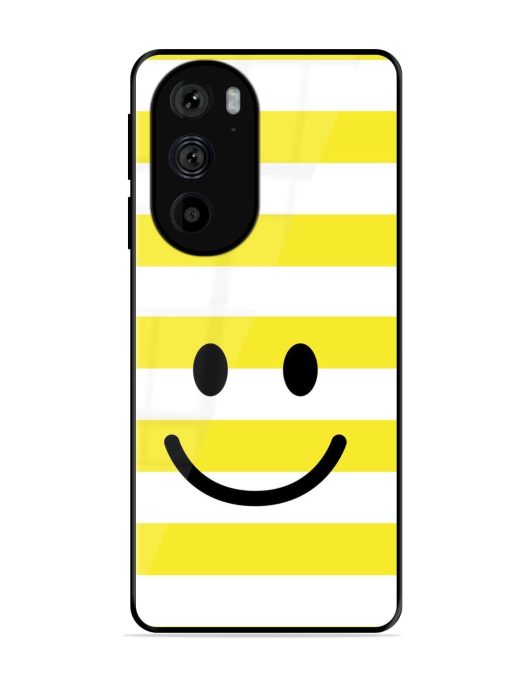 Smiling Stripes Glossy Soft Edge Case for Motorola Edge 30 Pro Chachhi