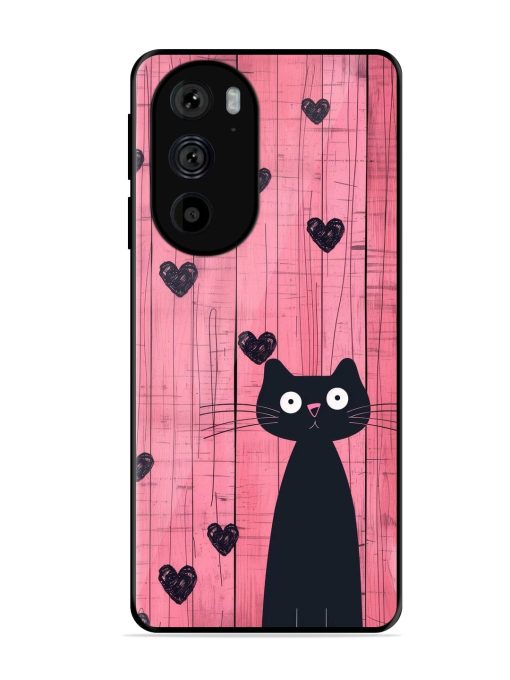 Feline Valentine'S Day Glossy Soft Edge Case for Motorola Edge 30 Pro Chachhi