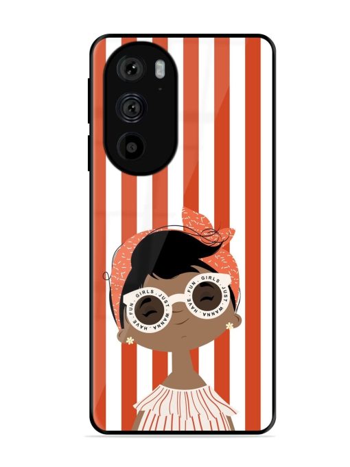 Girls Just Wanna Have Fun Glossy Soft Edge Case for Motorola Edge 30 Pro Chachhi