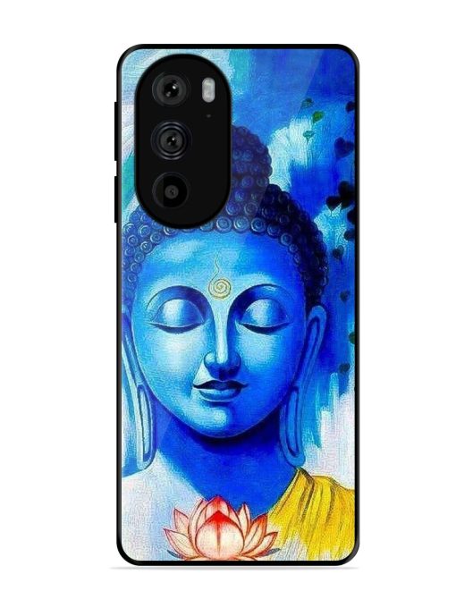 Serene Buddha With Lotus Glossy Soft Edge Case for Motorola Edge 30 Pro