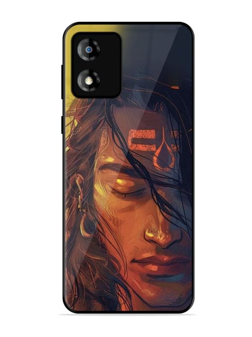 Tranquil Shiva Glossy Soft Edge Case for Motorola Moto E13 Chachhi