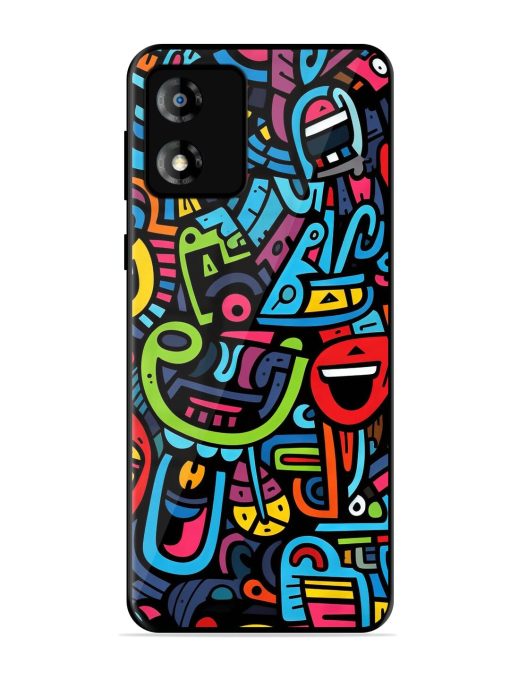 Doodlephoria Glossy Soft Edge Case for Motorola Moto E13 Chachhi