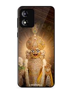 Hare Krishna Maharaj Glossy Soft Edge Case for Motorola Moto E13