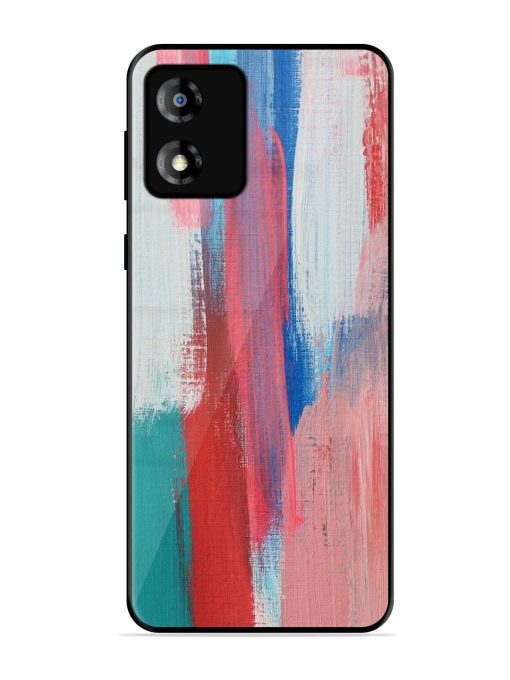 Colorful Chaos Glossy Soft Edge Case for Motorola Moto E13 Chachhi