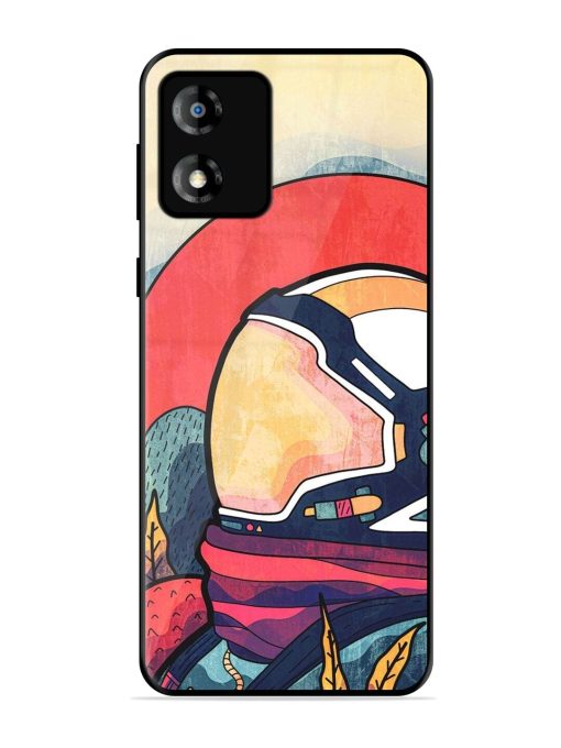 Cosmic Daydream Glossy Soft Edge Case for Motorola Moto E13 Chachhi