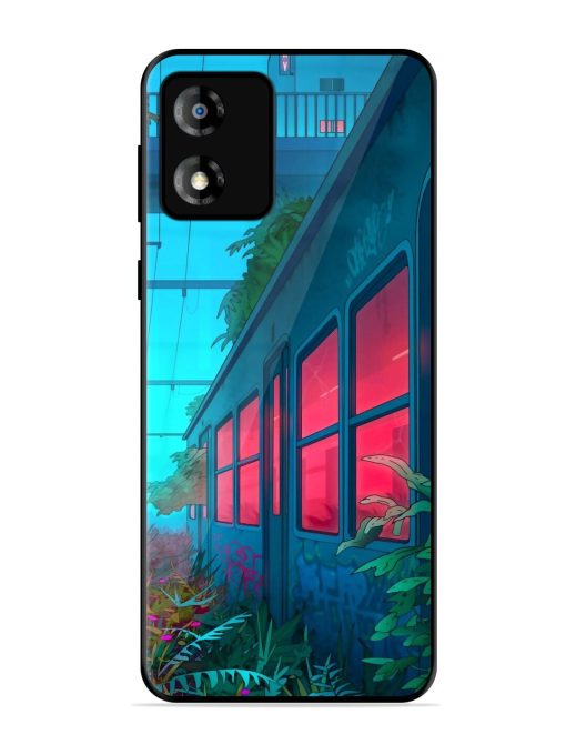 Urban Jungle Glossy Soft Edge Case for Motorola Moto E13 Chachhi