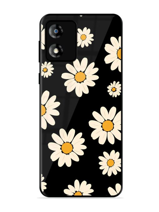 Daisies In The Night Glossy Soft Edge Case for Motorola Moto E13 Chachhi