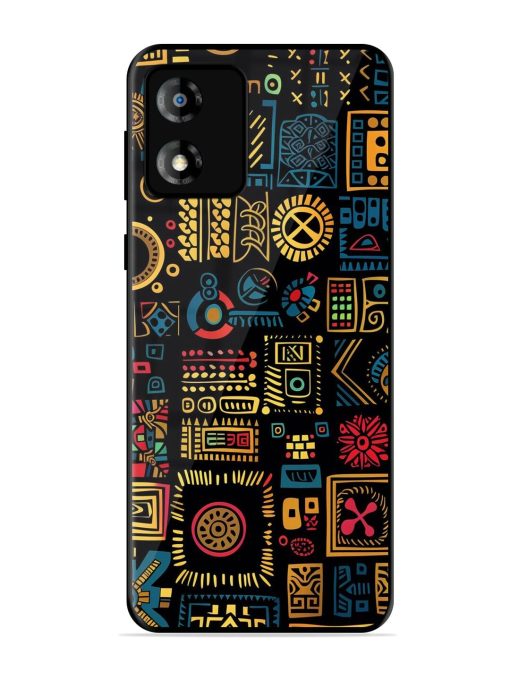 Tribal Tapestry Glossy Soft Edge Case for Motorola Moto E13 Chachhi