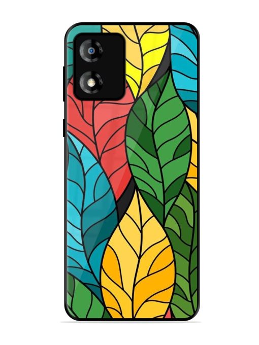 Foliage Fiesta Glossy Soft Edge Case for Motorola Moto E13 Chachhi