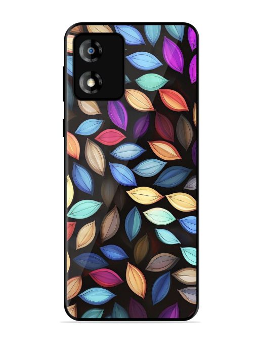 Colorful Kaleidoscope Glossy Soft Edge Case for Motorola Moto E13 Chachhi