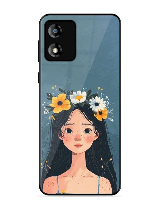 Gurl Art Glossy Soft Edge Case for Motorola Moto E13 Chachhi