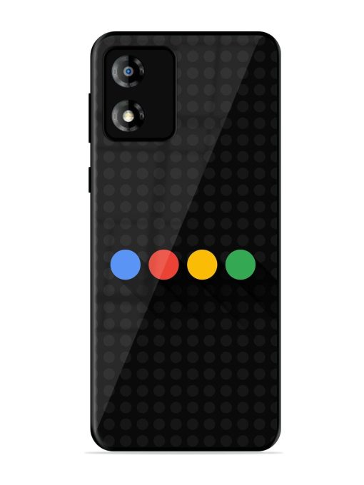 Google Dots Glossy Soft Edge Case for Motorola Moto E13 Chachhi