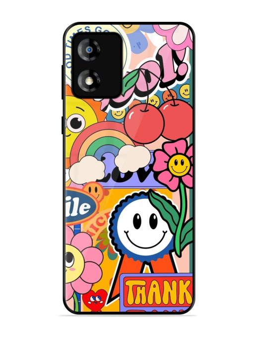 Good Times Good Vibes Glossy Soft Edge Case for Motorola Moto E13